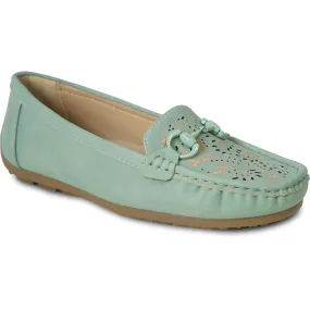 KOZI Women Comfort Casual Shoe ML3250 Flat Shoe Teal