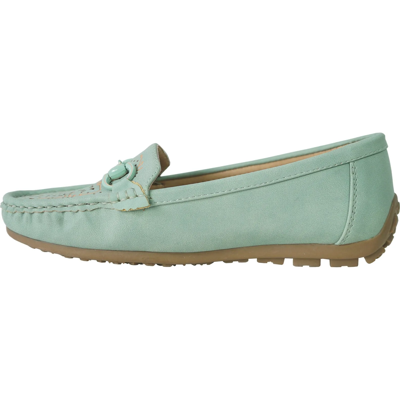 KOZI Women Comfort Casual Shoe ML3250 Flat Shoe Teal