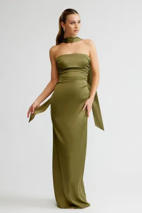 Lexi Catalina Dress - Olive