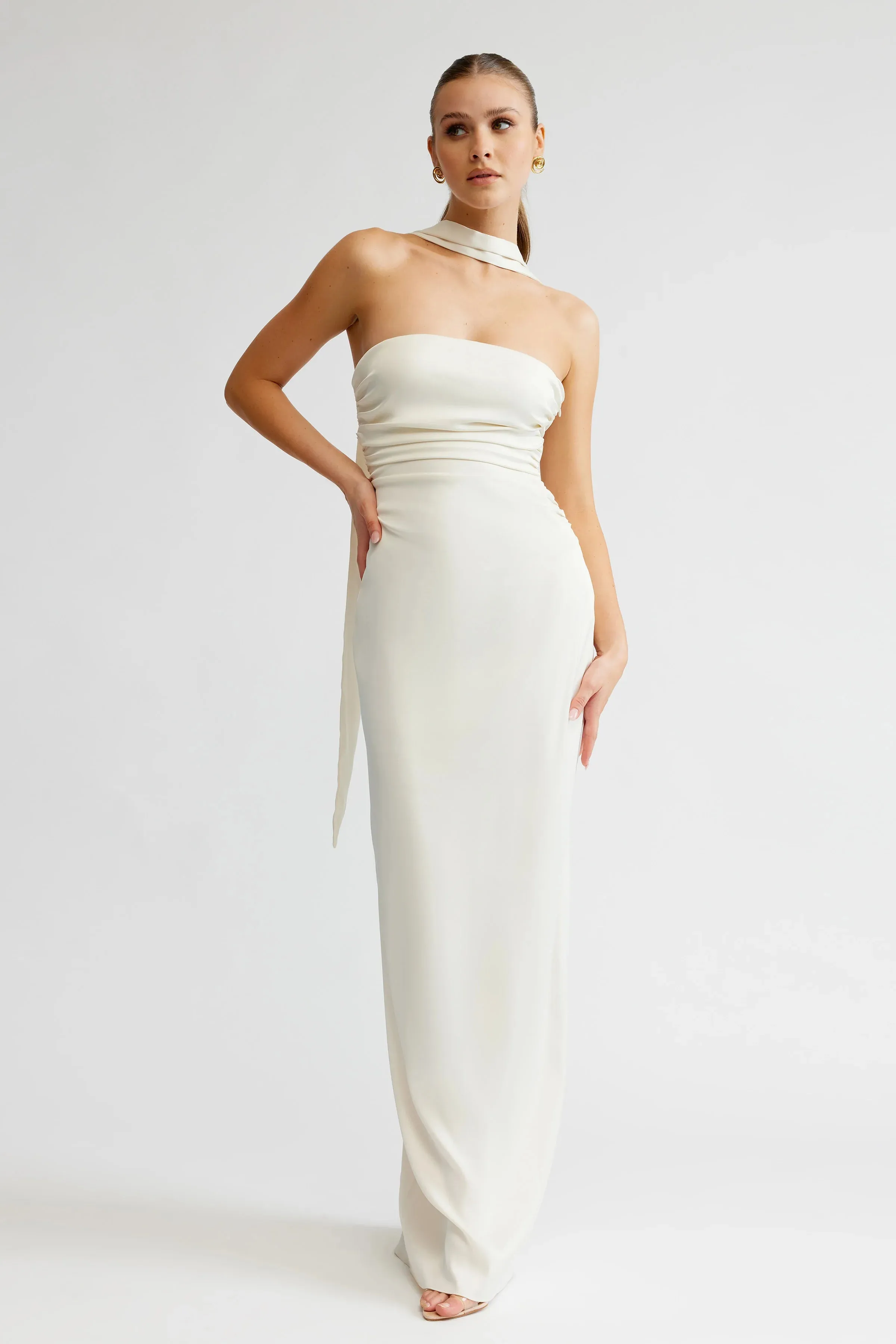 Lexi Catalina Dress - Oyster