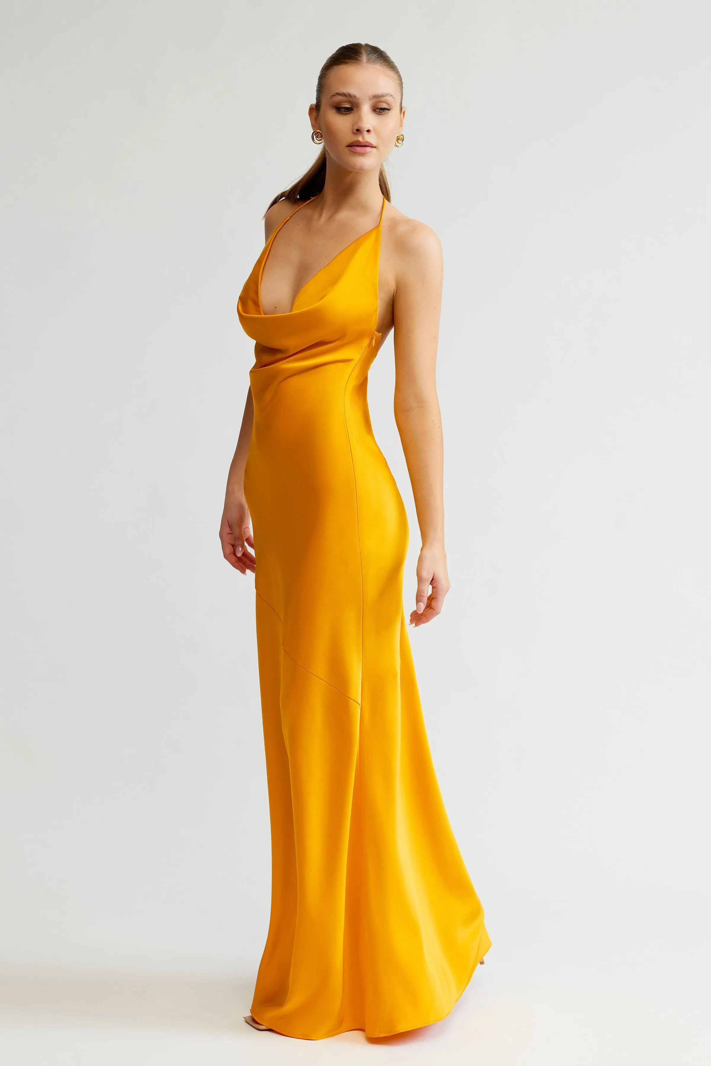 Lexi Freya Dress - Saffron