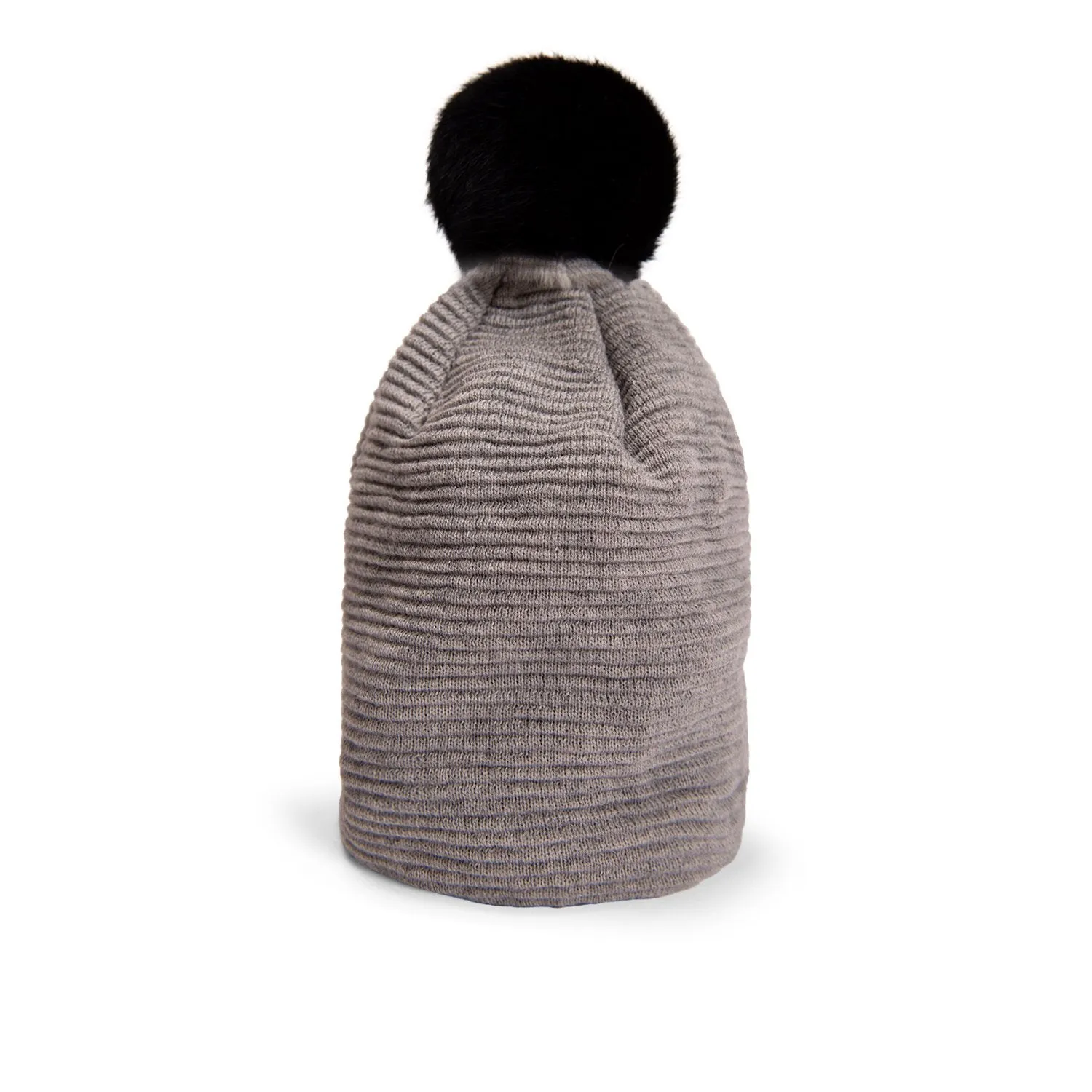 Loren Beanie (Grey/Black)