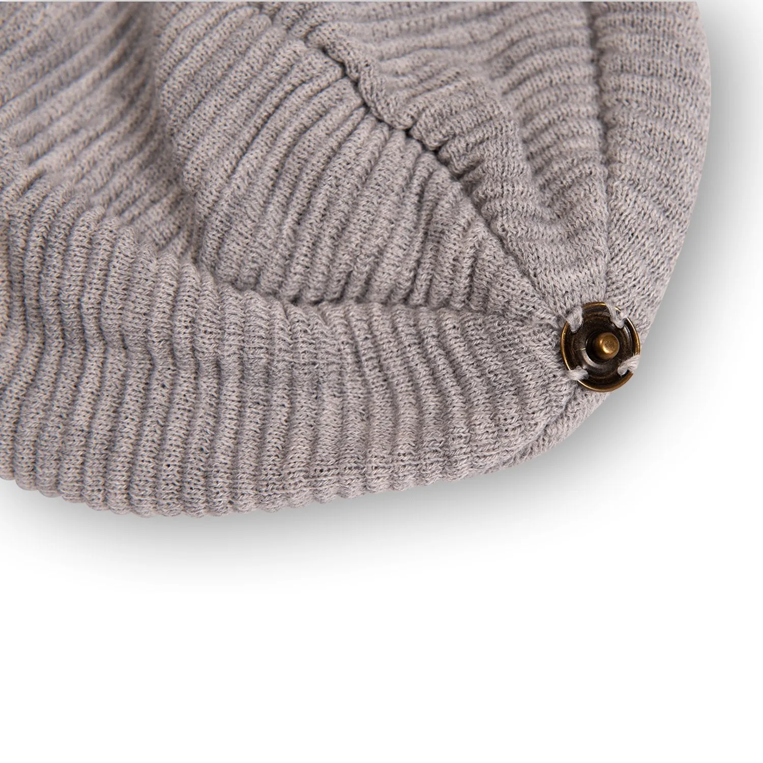 Loren Beanie (Grey/Black)