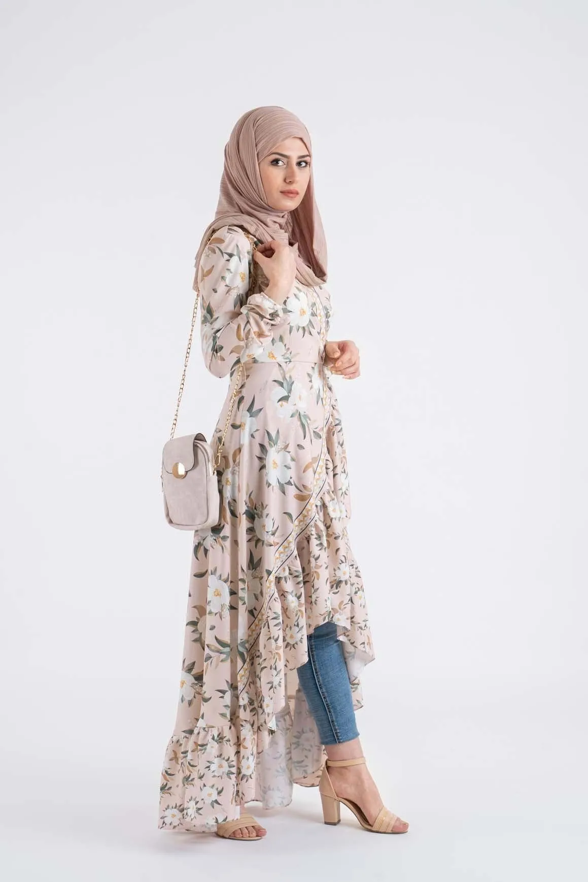 LOTUS FLOWER TUNIC-Islamic Fashion