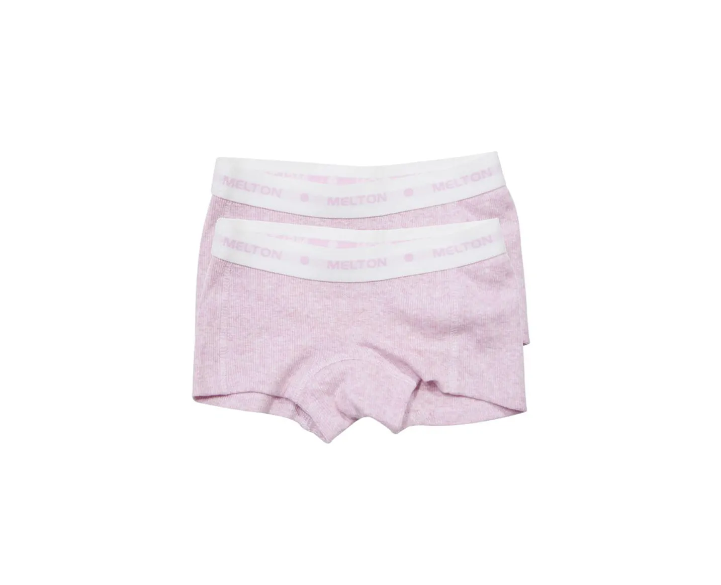 Melton 2-pack Rib Girl Shorts