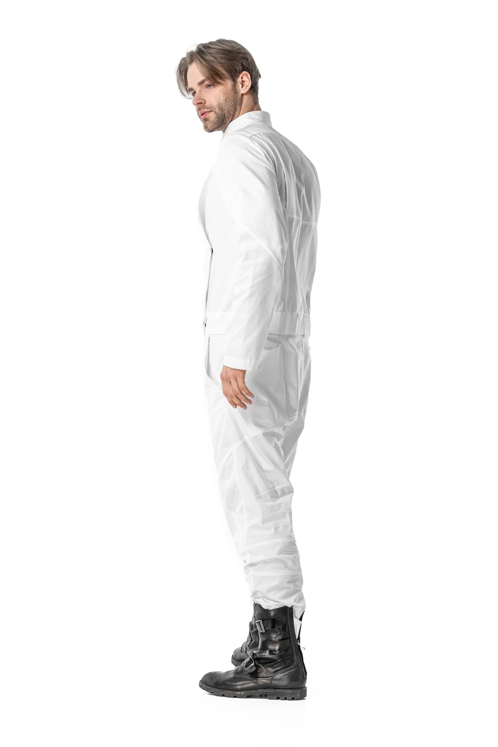 Men jumpsuit Zehat White