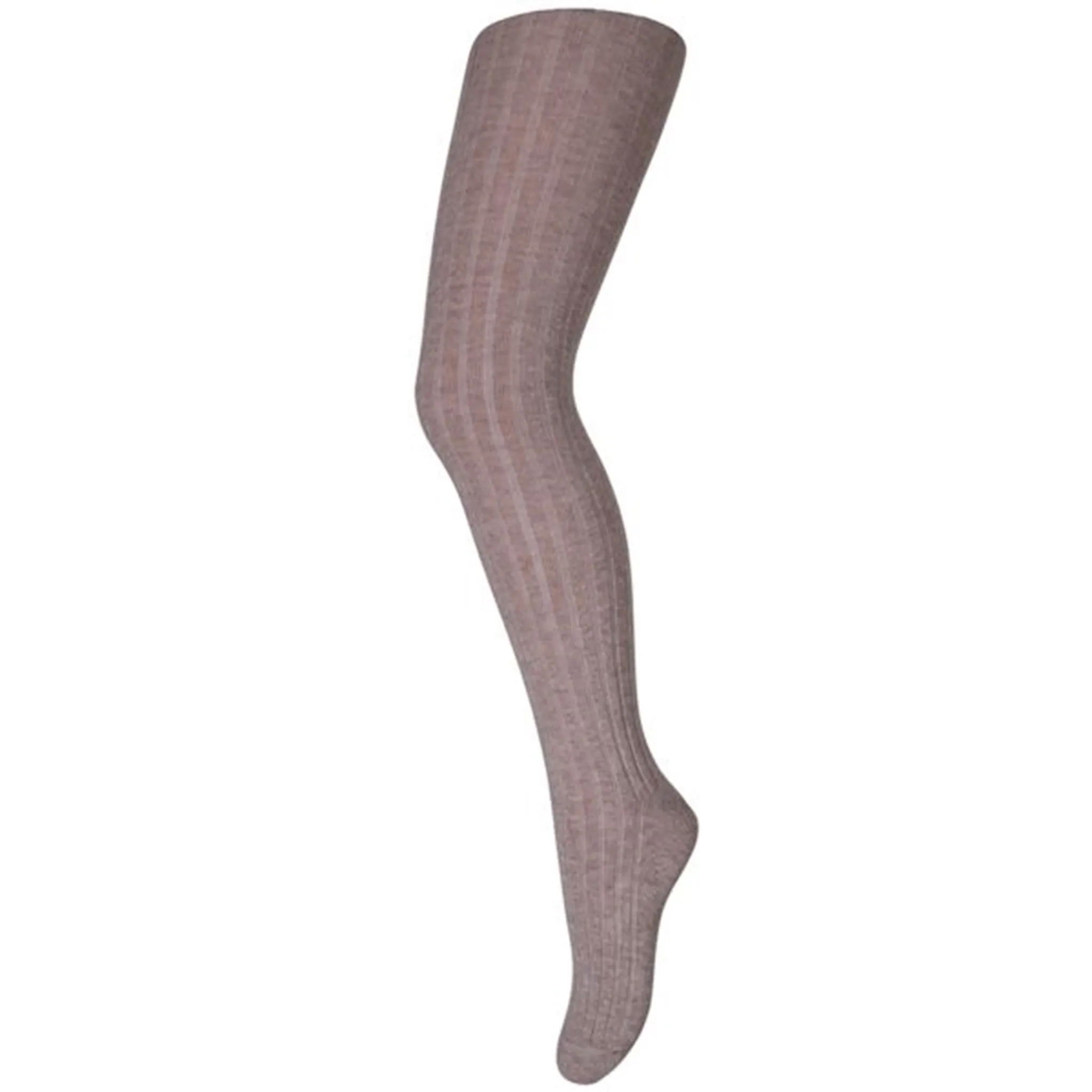 MP Cotton Rib Tights Light Brown