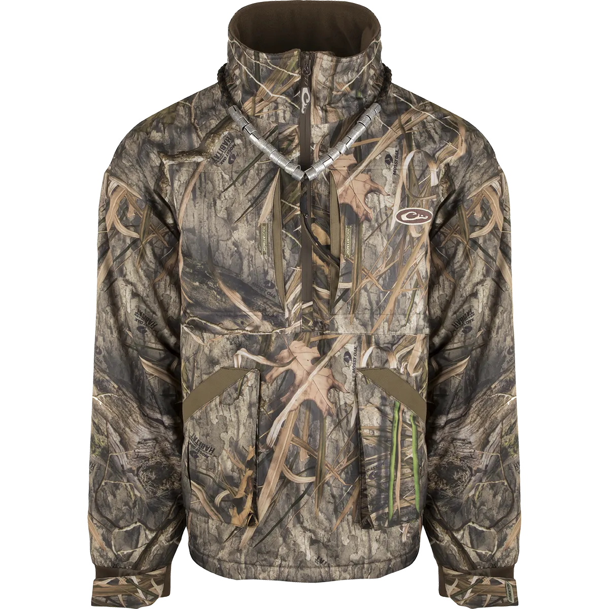 MST Refuge 3.0 Fleece-Lined 1/4 Zip Jacket -Mossy Oak Shadow Grass Habitat