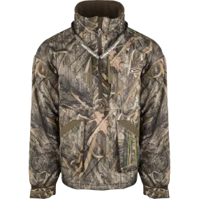 MST Refuge 3.0 Fleece-Lined 1/4 Zip Jacket -Mossy Oak Shadow Grass Habitat