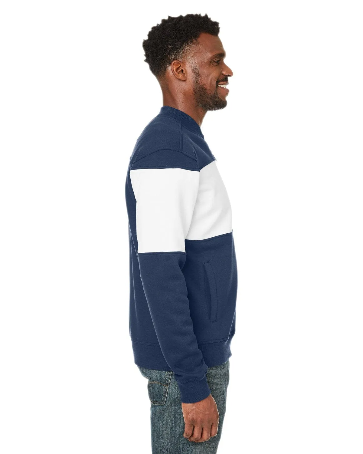 Nautica - Men's Anchor Bomber Full-Zip Fleece Jacket