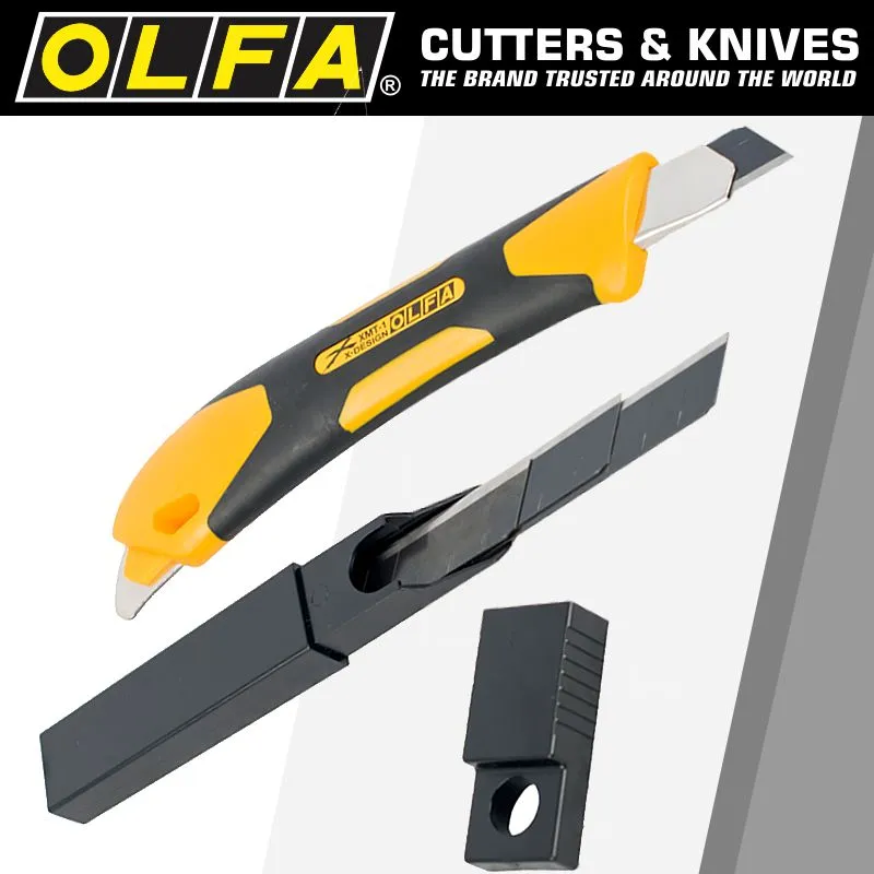 OLFA OLFA POWER X DESIGN XMT CUTTER WITH X3 ULTRA SHARP MTBB BLADES CTR XMT-1-3BB