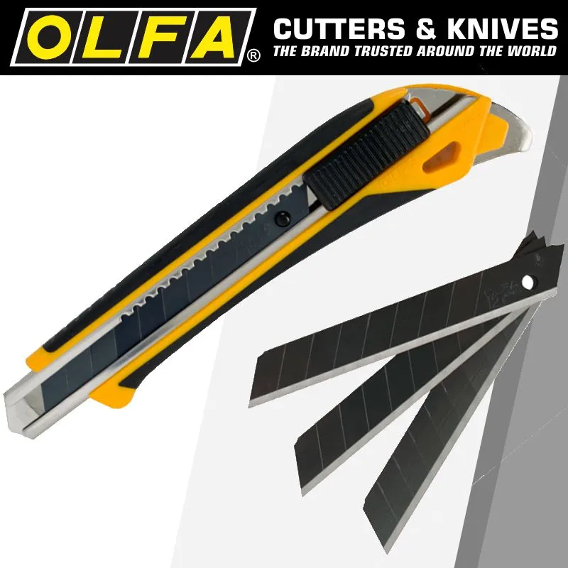 OLFA OLFA POWER X DESIGN XMT CUTTER WITH X3 ULTRA SHARP MTBB BLADES CTR XMT-1-3BB