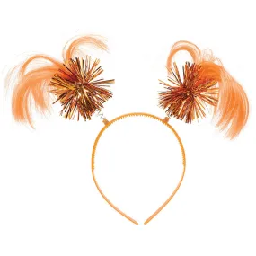 Orange Ponytail Headband