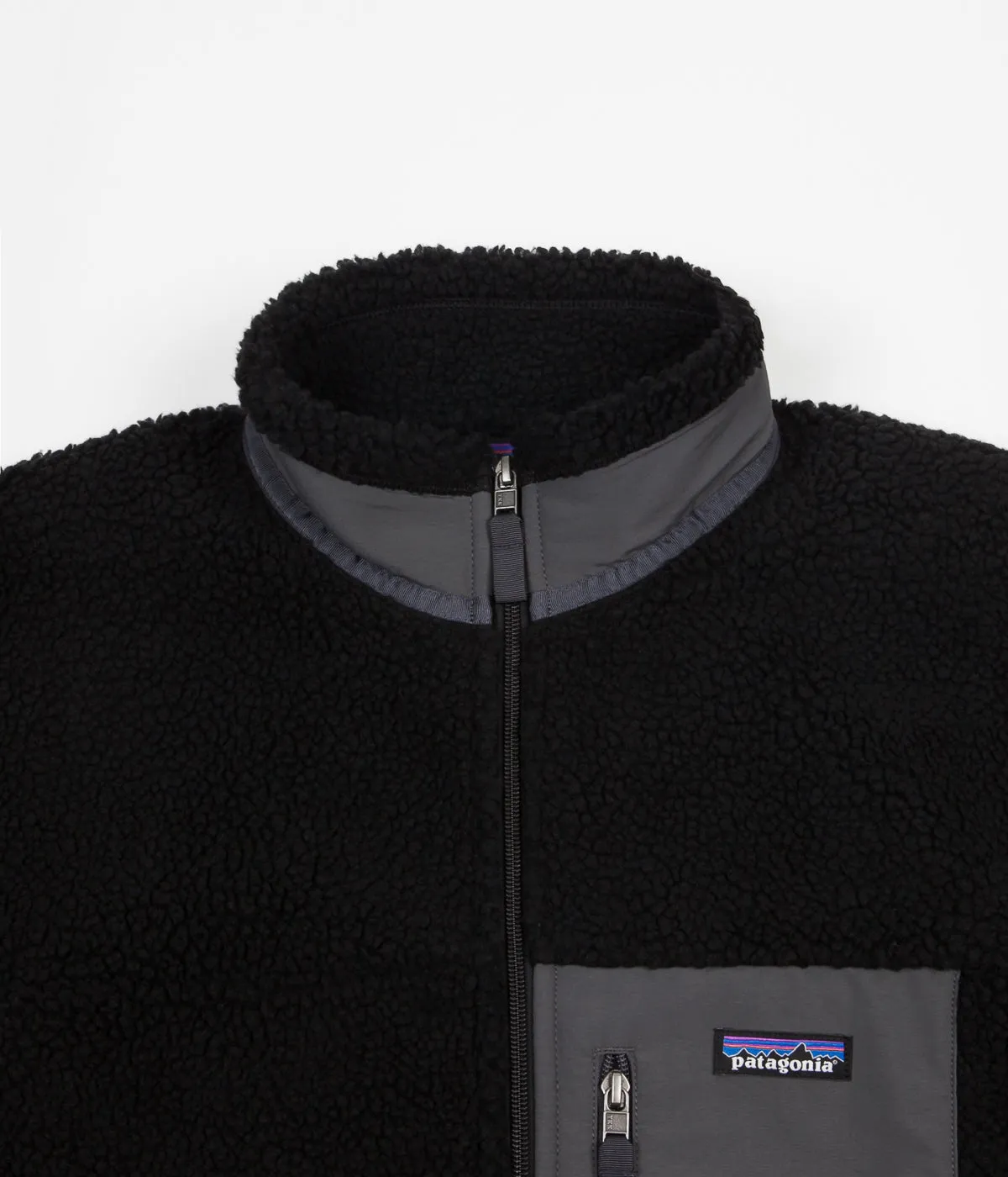 Patagonia Classic Retro-X Jacket - Black / Forge Grey