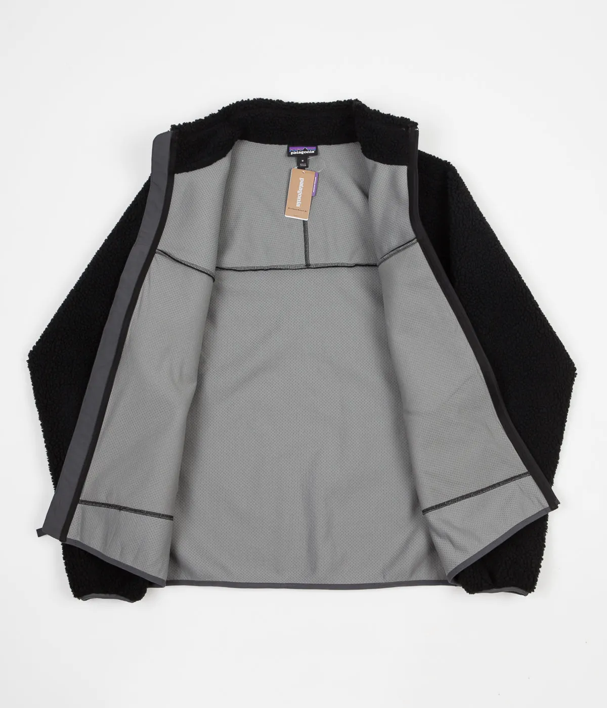 Patagonia Classic Retro-X Jacket - Black / Forge Grey