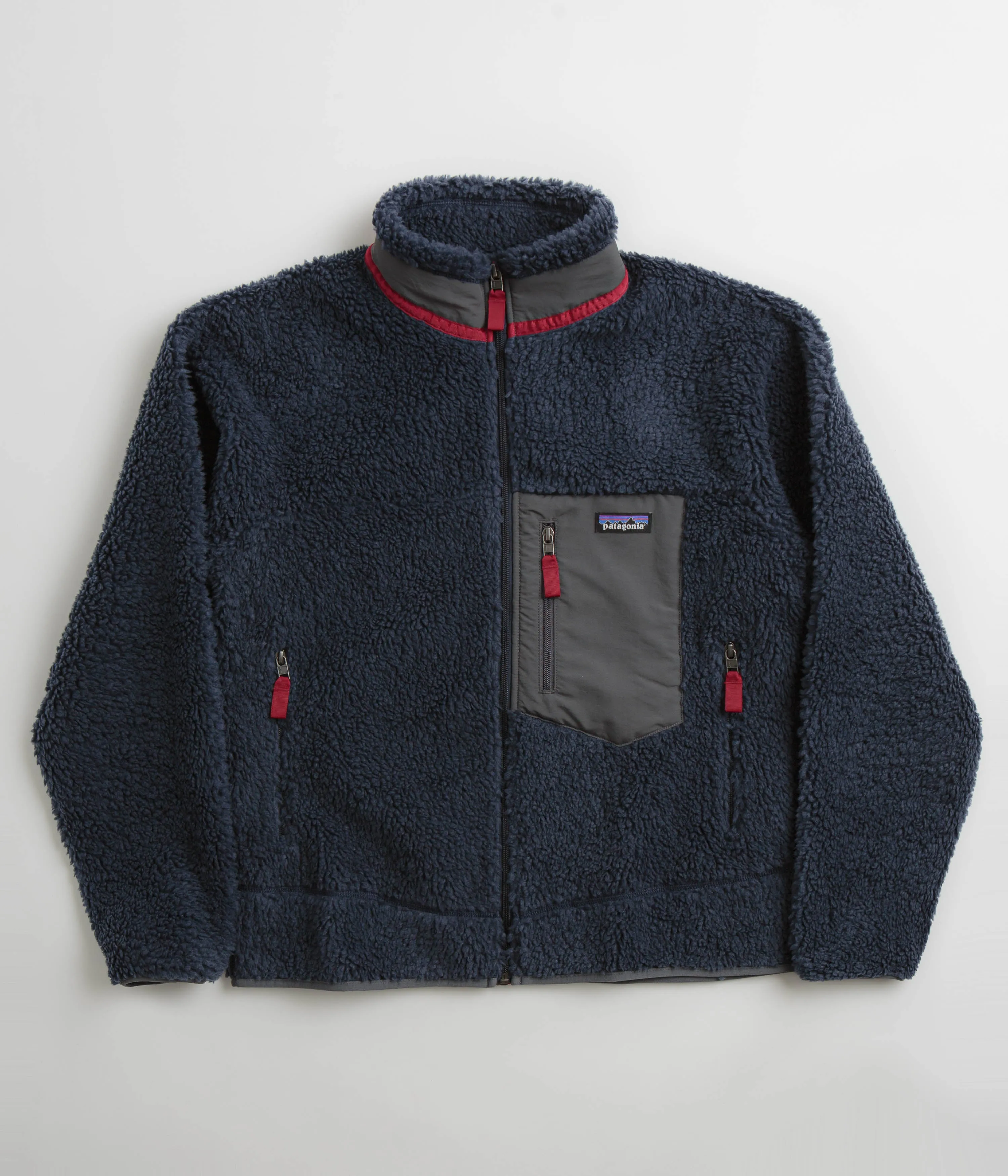 Patagonia Classic Retro-X Jacket - New Navy / Wax Red