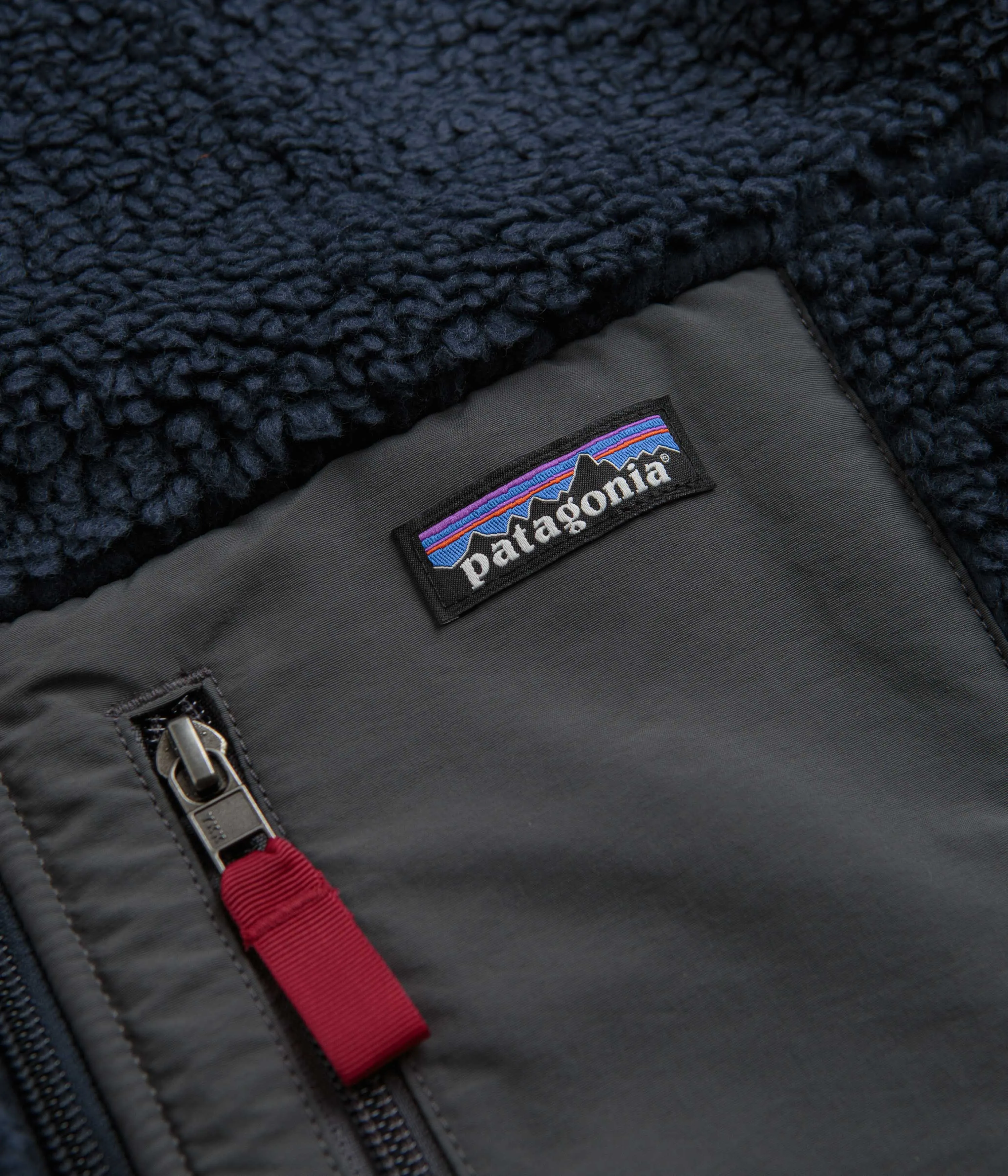 Patagonia Classic Retro-X Jacket - New Navy / Wax Red