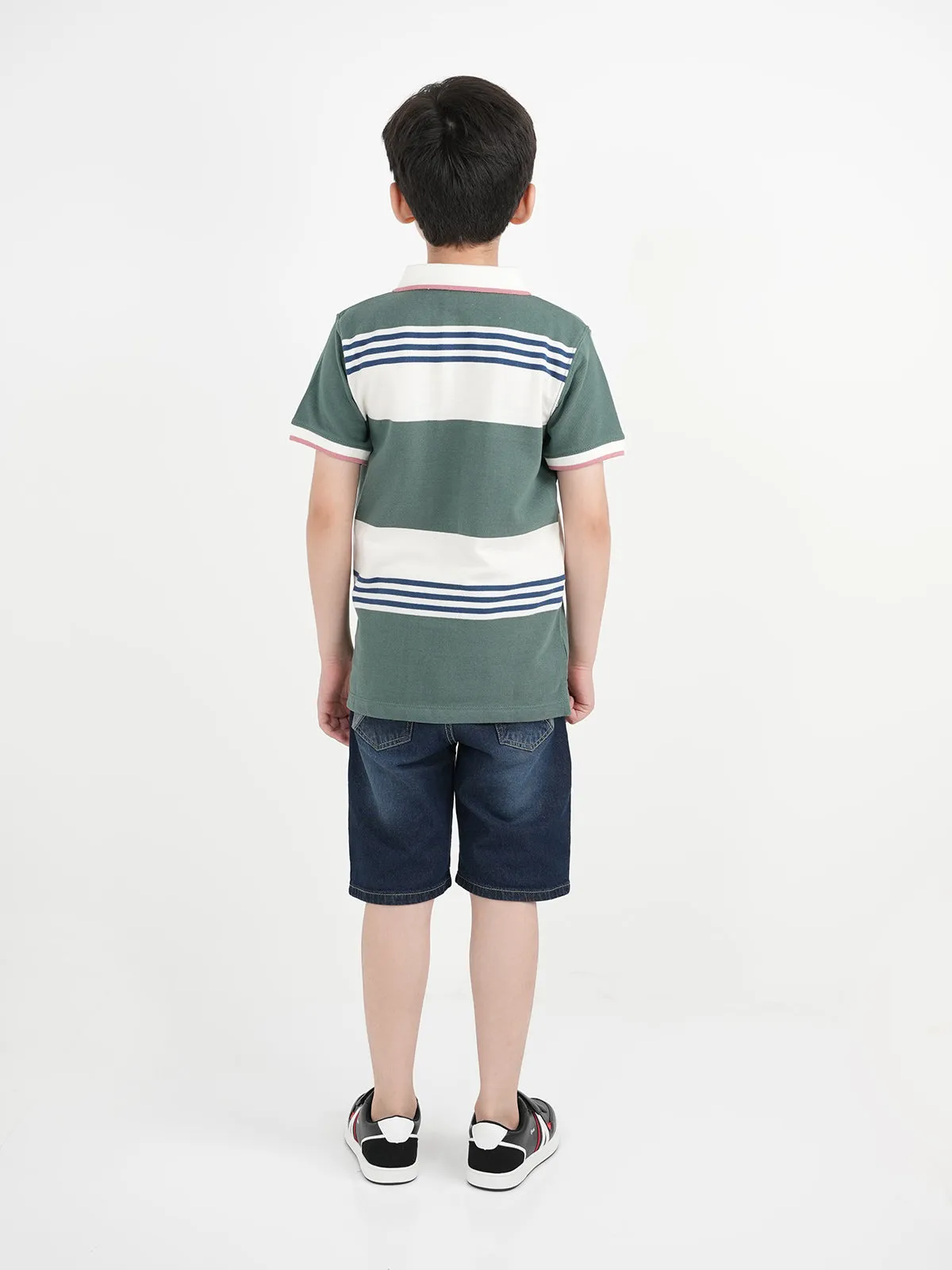 "AMADI" Kids Casual Summer Polo Tee Shirt