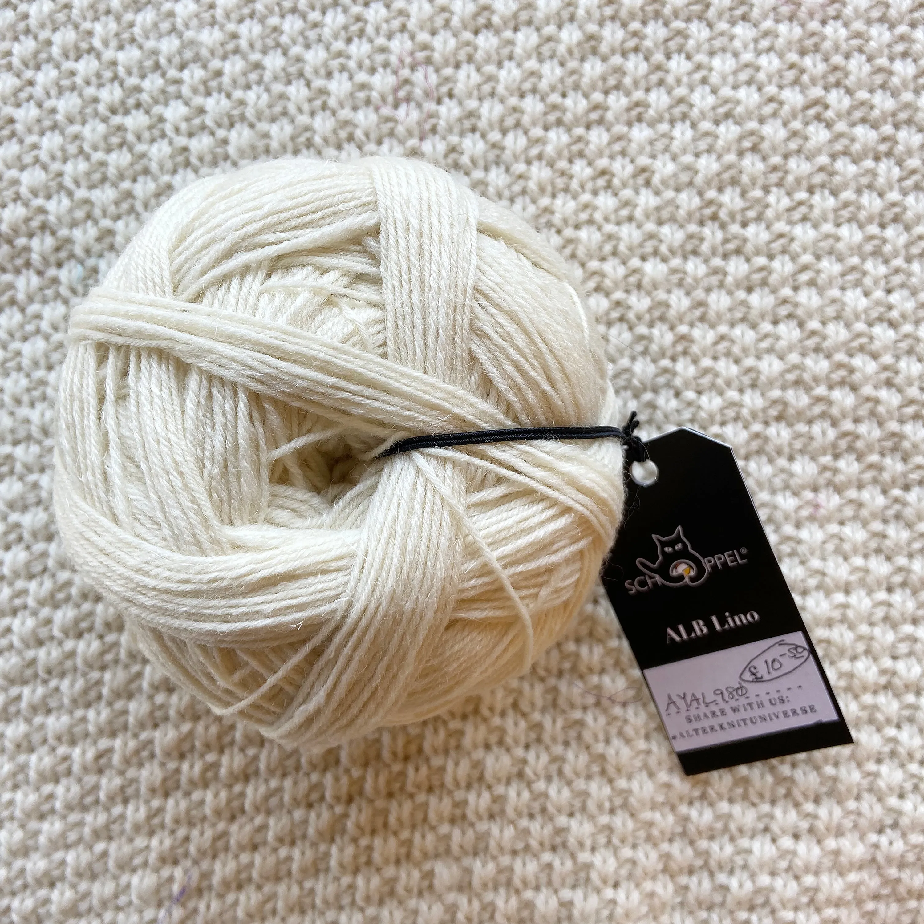 "Ivory" Alb Lino 100g