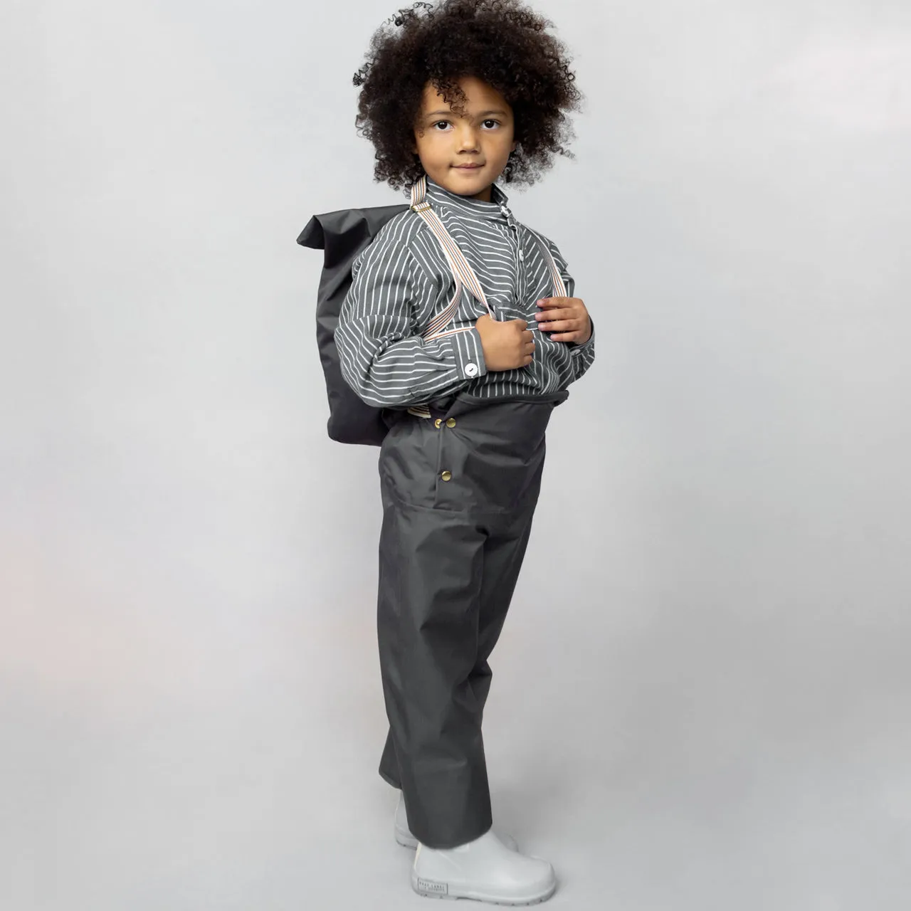 Rain Sailor Pants for Kids 100% recycled PET - Sumac (2-12y)