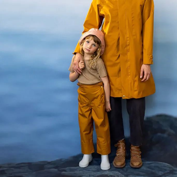 Rain Sailor Pants for Kids 100% recycled PET - Sumac (2-12y)