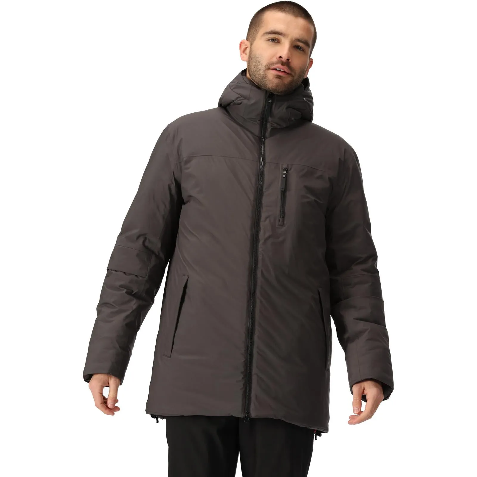 Regatta Mens Yewbank II Hooded Waterproof Park Jacket - Crocodile