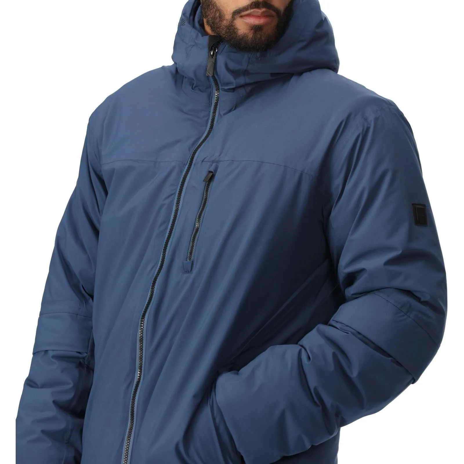 Regatta Mens Yewbank II Hooded Waterproof Park Jacket - Crocodile