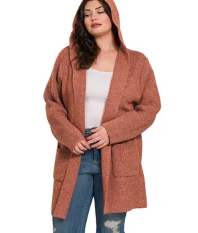 RITA HOODED CARDI