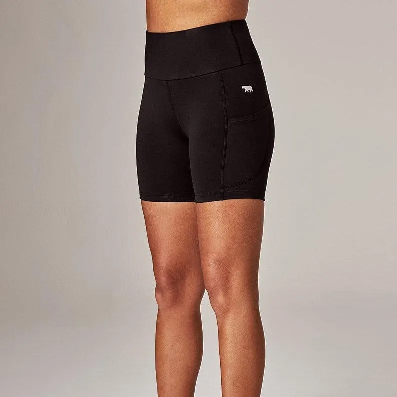 Running Bare Peach Bike Tights