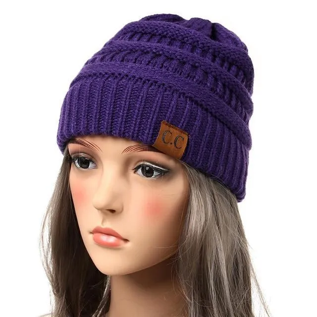 Soft Knit Slouchy Beanie