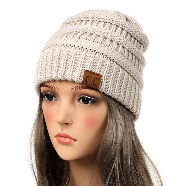 Soft Knit Slouchy Beanie