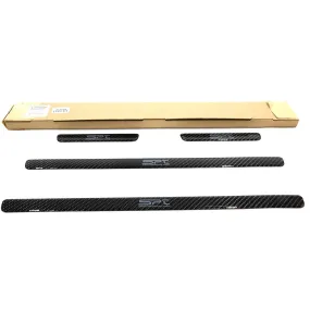 SPT Subaru WRX Carbon Fiber Door Sill Inserts 2008-2014 WRX/STI