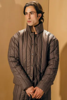 Terracotta Matte Brown Parka