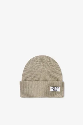 The Recycled Bottle Beanie in Arctic Grey