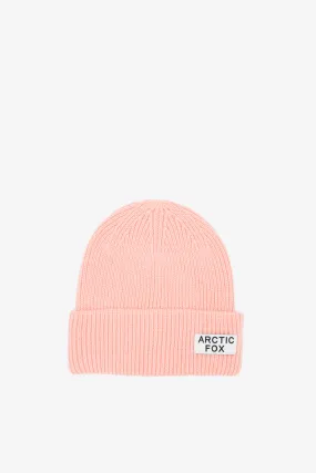 The Recycled Bottle Beanie - Pastel Pink - AW22