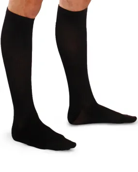 Therafirm Light Men's Ribbed Support Socks 10-15 mmHg