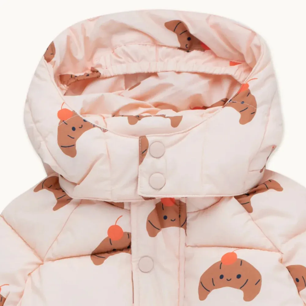 TINYCOTTONS Kids Croissant Winter Jacket - Nude