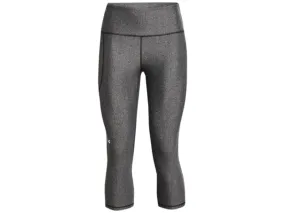 Under Armour Ladies HeatGear Armour Hi Capri Tights (Grey 019)