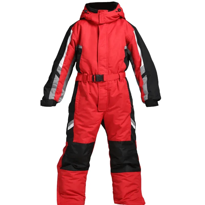 Waterproof Warm Ski Jumpsuit with Fleece Lining - SF2052