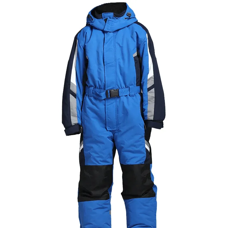 Waterproof Warm Ski Jumpsuit with Fleece Lining - SF2052